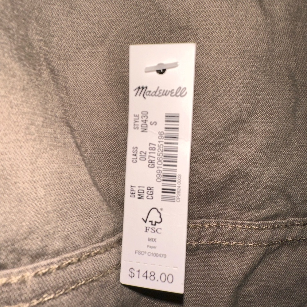 BNWT Madewell Men’s Cargo Green Field Jacket - 100% cotton (Small) $148 - Picture 8 of 14